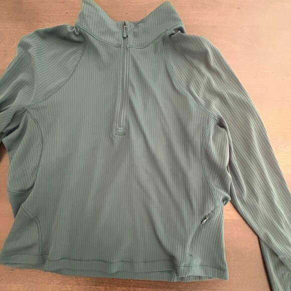 lululemon It's Rulu Ribbed Cropped Half Zip - Picture 6 of 15